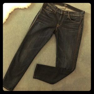 New Cond Hudson Ava Super Skinny Crop Jeans Sz 27